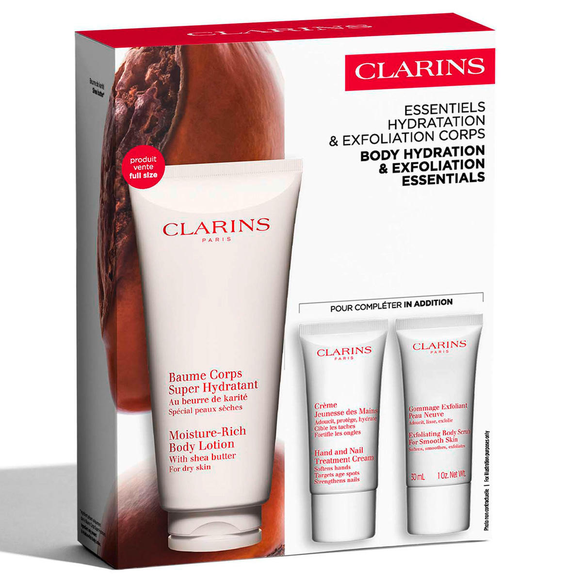 CLARINS Body Hydration & Exfoliation Essentials  - 3