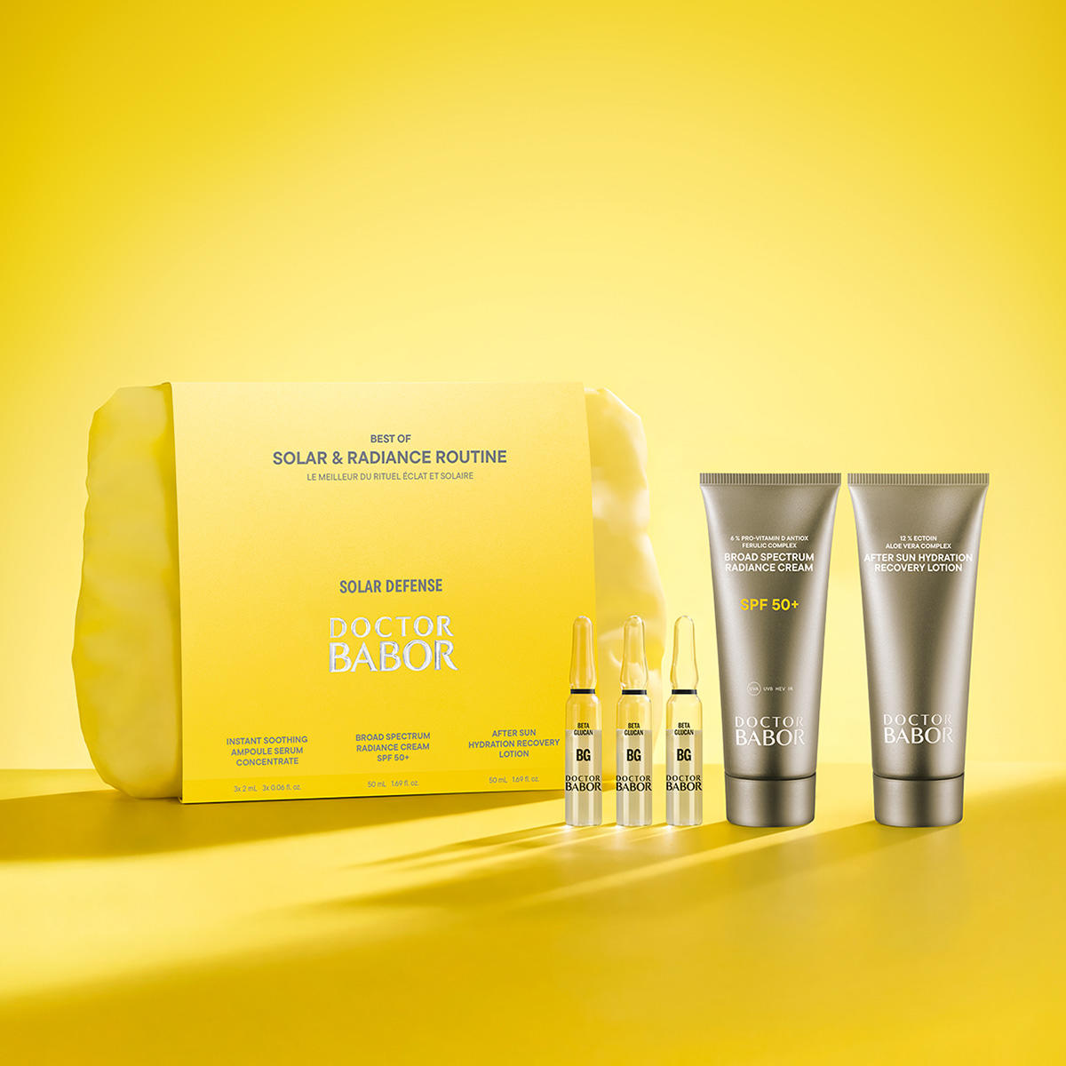 BABOR Solar & Radiance Routine Set  - 3