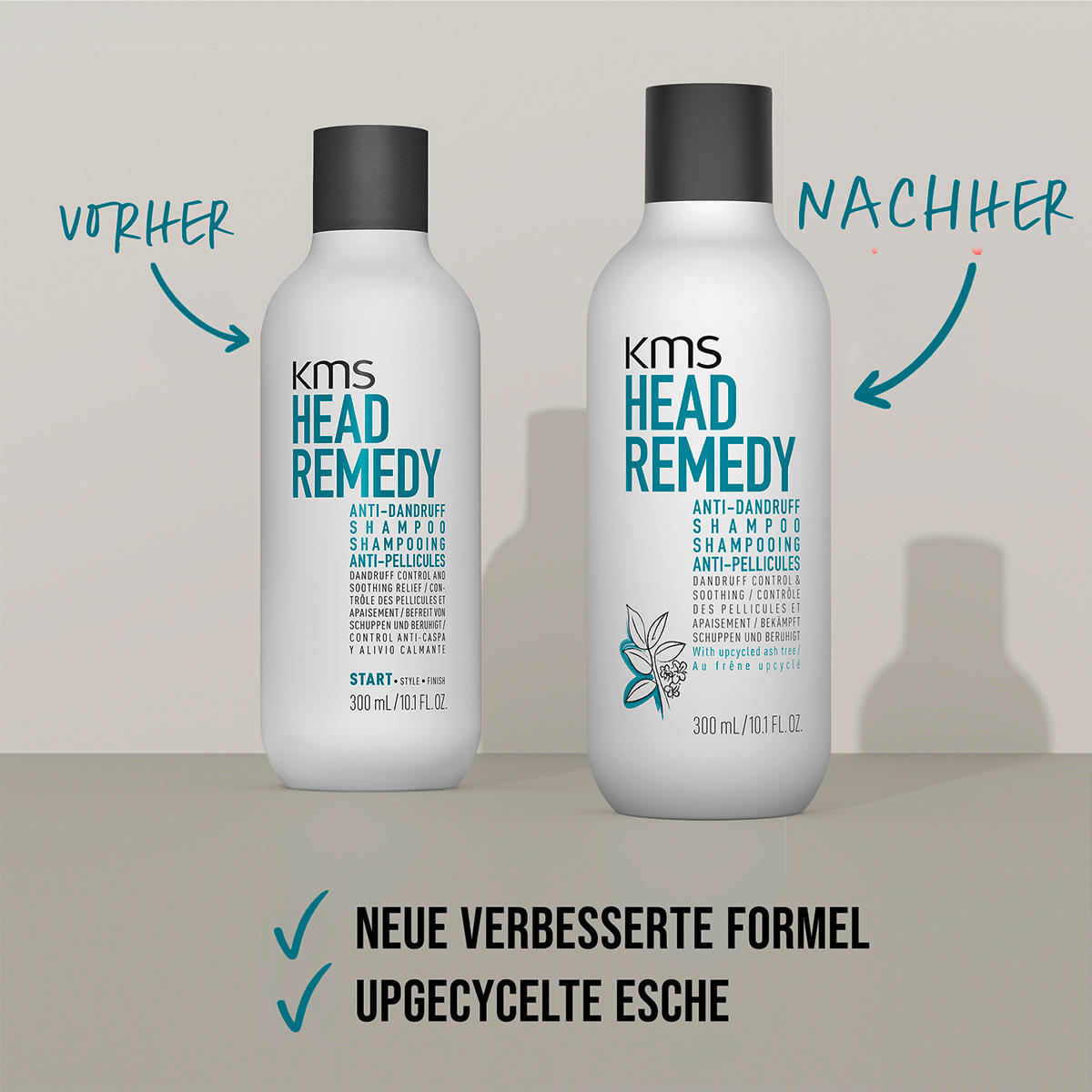 KMS HEADREMEDY Anti-Dandruff Shampoo 300 ml - 3