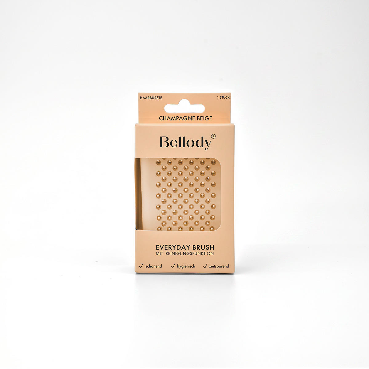 Bellody Everyday Hair Brush Champagne Beige - 3
