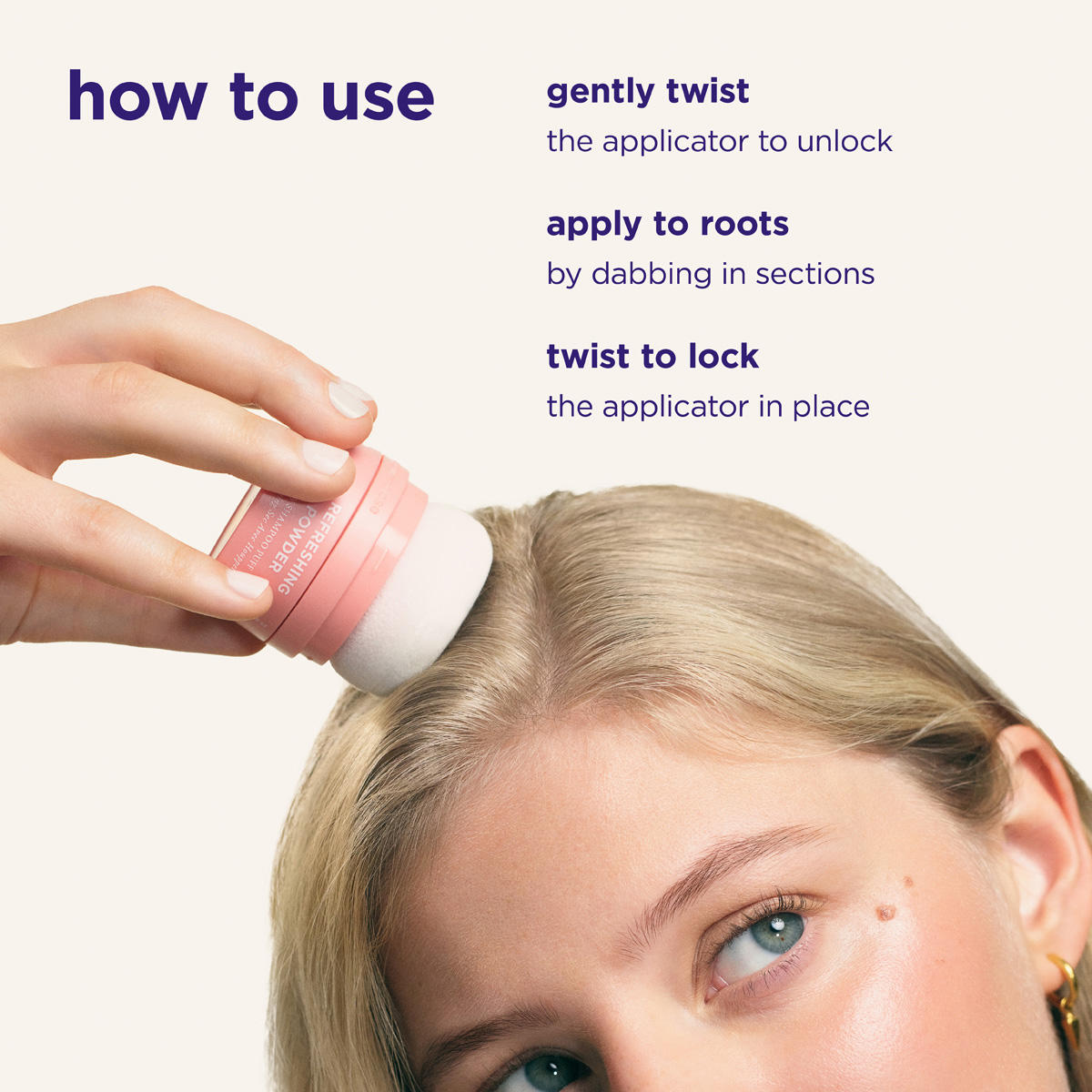 Maria Nila Refreshing Powder Dry Shampoo Puff 15 g - 3