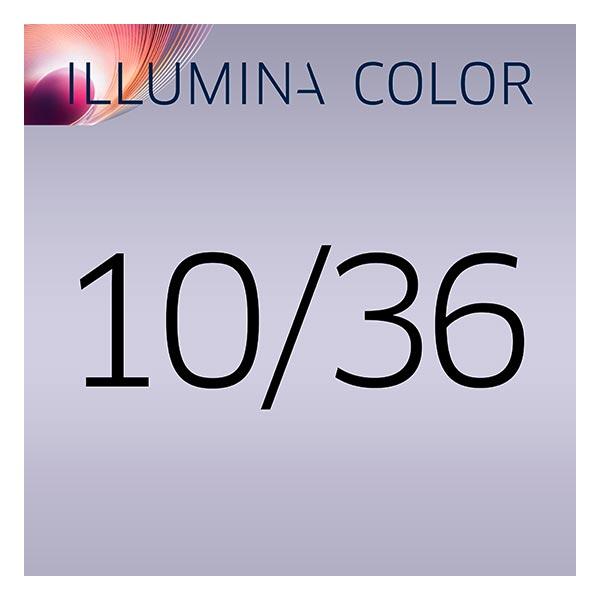 Wella Illumina Color Permanent Color Creme 10/36 Hell-Lichtblond Gold-Violett Tube 60 ml - 3