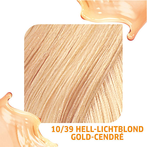 Wella Color Fresh pH 6.5 - Acid 10/39 blond clair lumineux doré cendré, 75 ml - 3