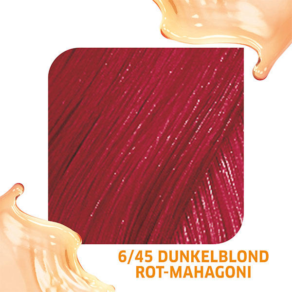 Wella Color Fresh pH 6.5 - Acid 6/45 Dunkelblond Rot Mahagoni, 75 ml - 3