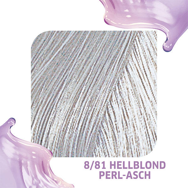 Wella Color Fresh Silver 8/81 Hellblond Perl Asch, 75 ml - 3