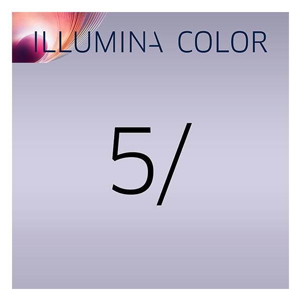Wella Illumina Color Permanent Color Creme 5/ Hellbraun Tube 60 ml - 3