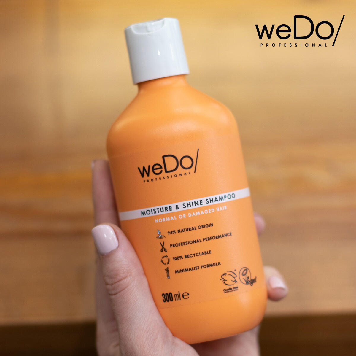 weDo/ Moisture & Shine Shampoo 100 ml - 3