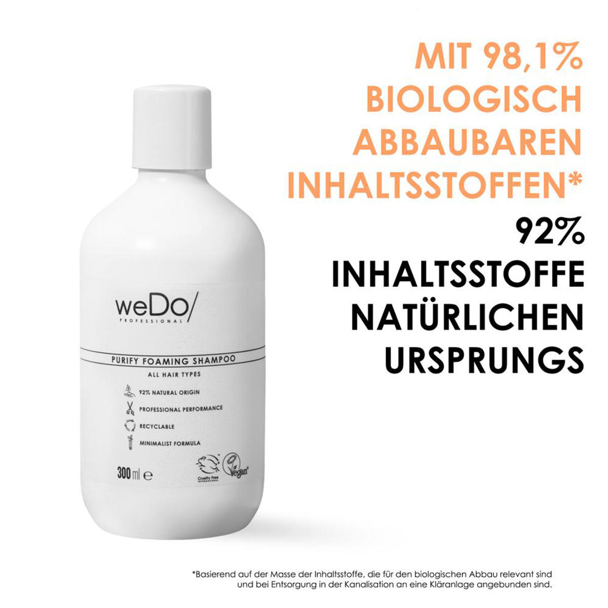 weDo/ Purify Foaming Shampoo 300 ml - 3