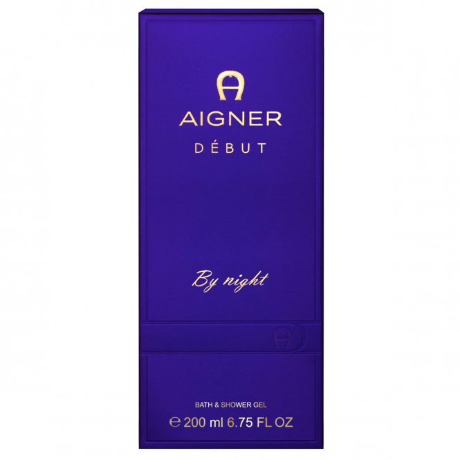 Aigner Debut by Night Bath & Shower Gel 200 ml - 3