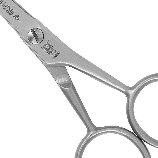 Bart- & Haarschere Aus Italien – Rostfreier Edelstahl, 4,5 Zoll, Mikroverzahnt