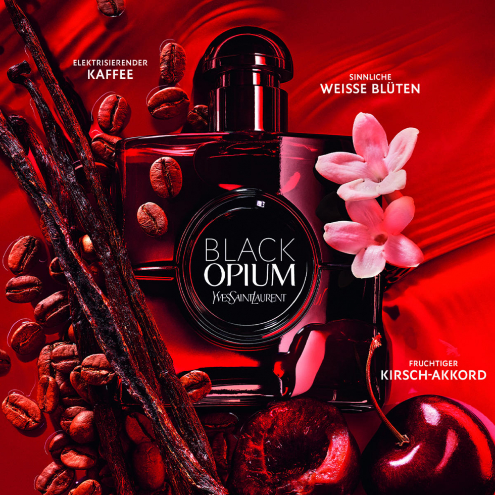 YSL black opium fashion