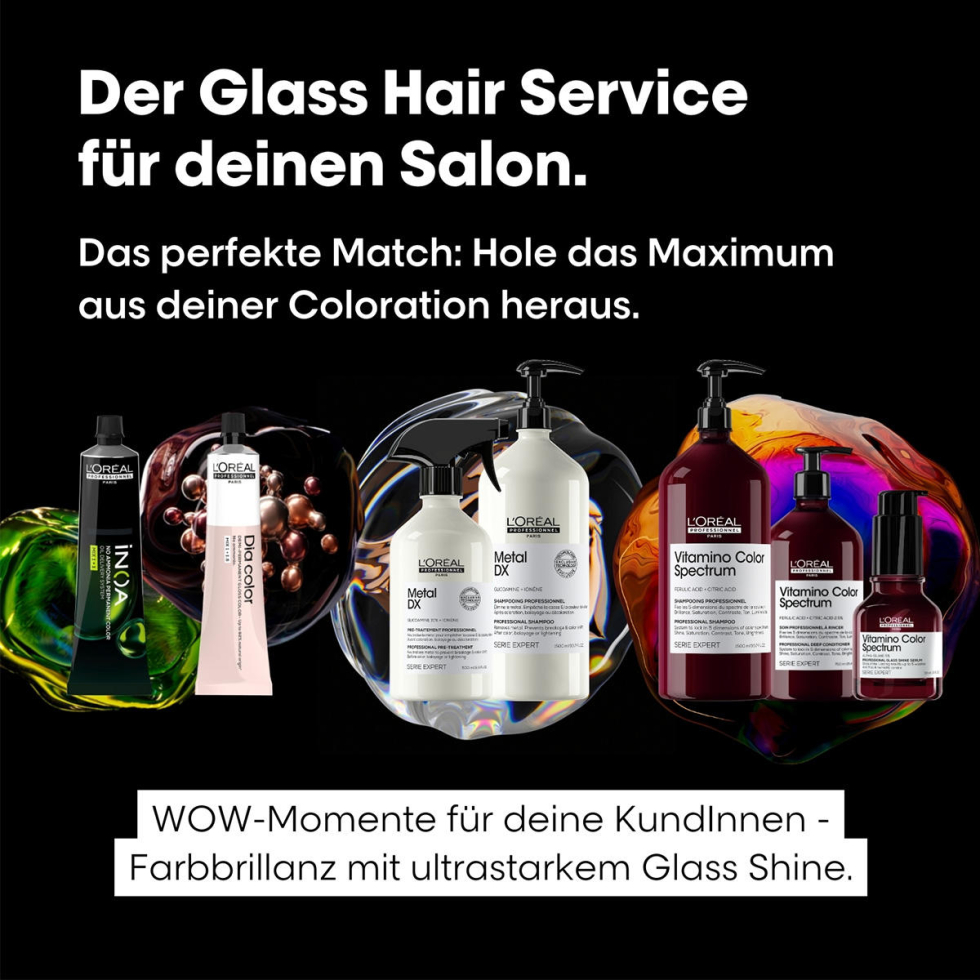 Masque L'Oréal Série Expert Vitamino Color - 500 Ml - Neuf Emballé - Pour Cheveux Colorés, Réparation Intense