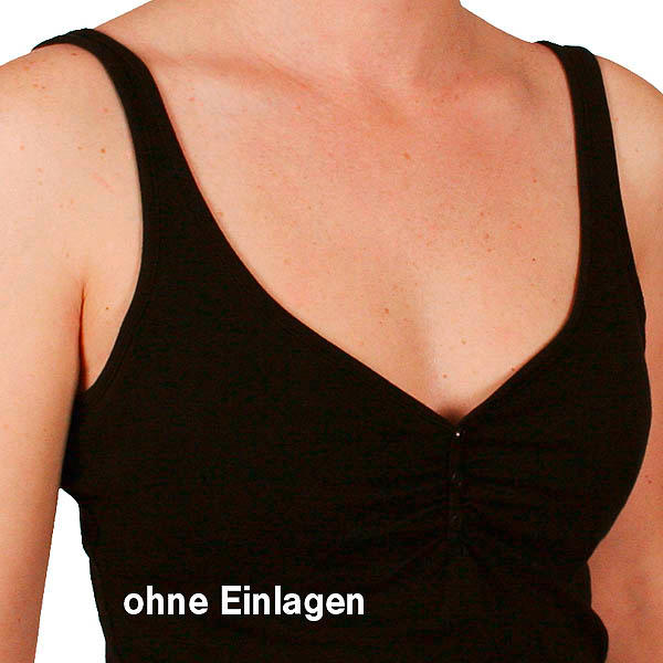 Silicone bra inserts Without shaped nipple