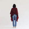 Trend-Design Classic Cape de coupe bourgogne - 4