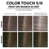 Wella Color Touch Fresh-Up-Kit 5/0 Marrone chiaro 130 ml - 4