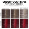 Wella Color Touch Fresh-Up-Kit 55/65 Marrone chiaro intenso viola-mogano 130 ml - 4