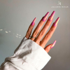 Juliana Nails No File - Press-On Fullcover Tips clear - Ballerine - longue 100 Stück - 4