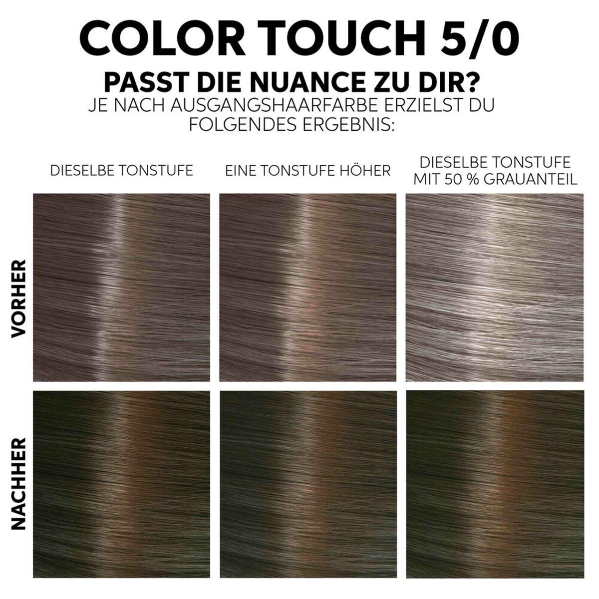 Wella Color Touch Fresh-Up-Kit 5/0 Light Brown - 4