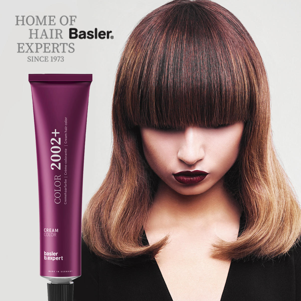 basler Color 2002+ Cremehaarfarbe 7/0 mittelblond, Tube 60 ml - 4