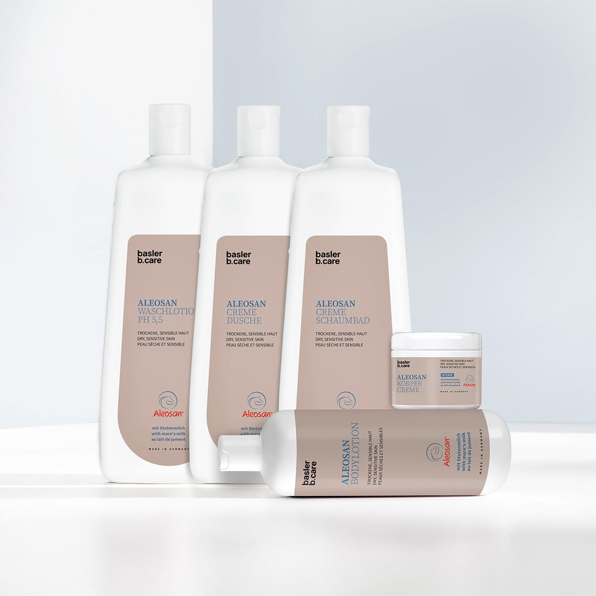 Basler Special Care Loción cutánea de leche de yegua Aleosan Botella 500 ml - 4