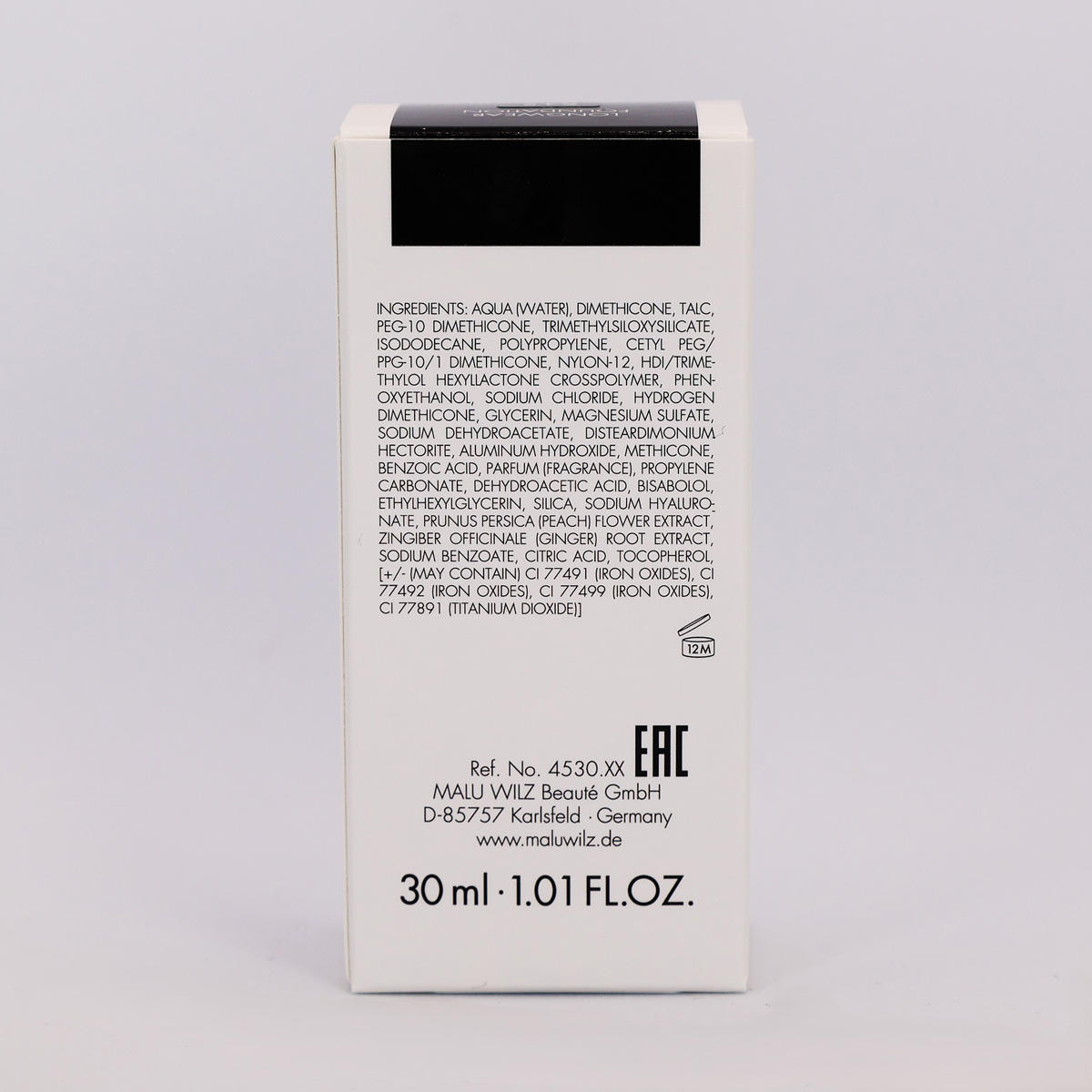 Malu Wilz Longwear Foundation 43 Toffee, 30 ml - 4