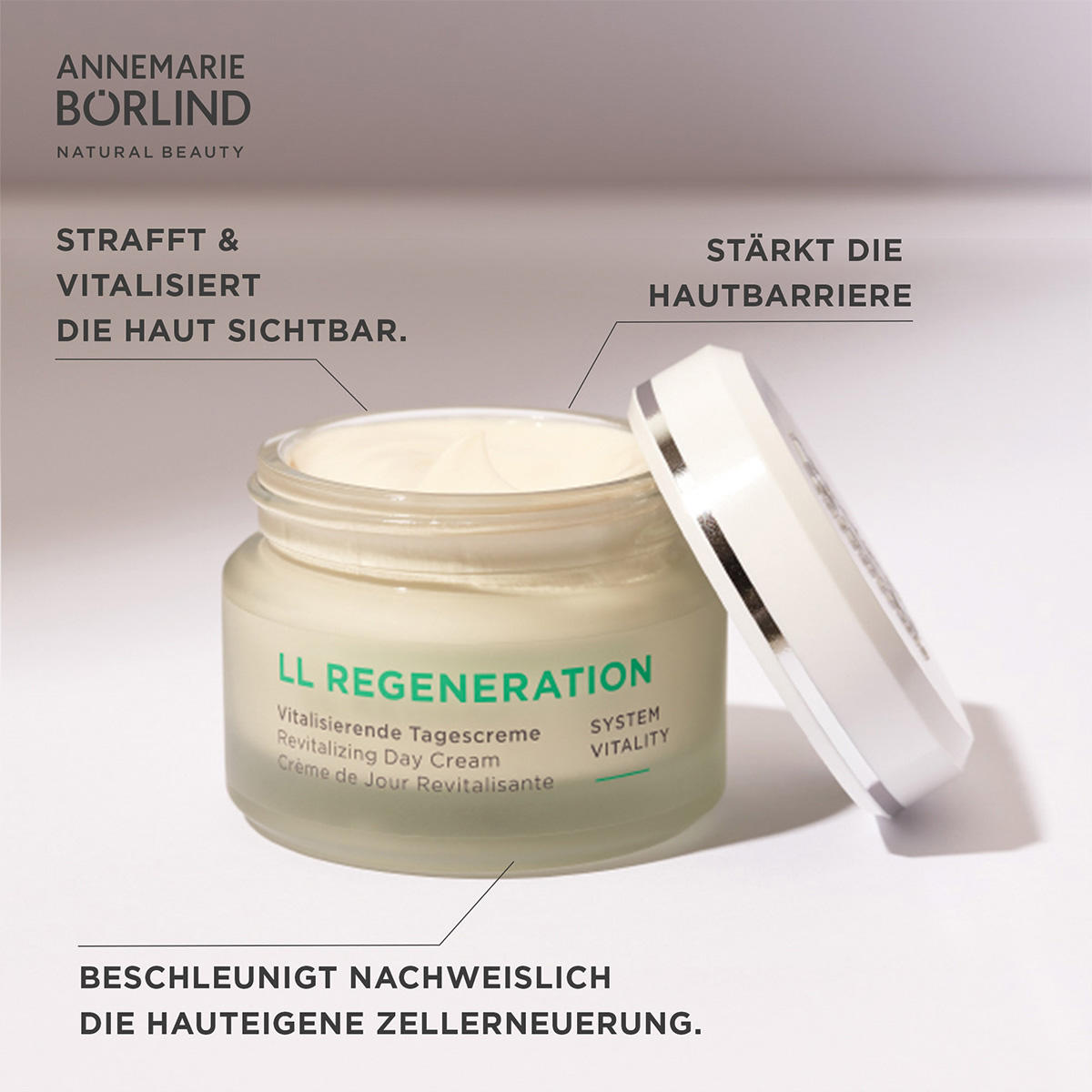 ANNEMARIE BÖRLIND LL REGENERATION SYSTEM VITALITY Vitalisierende Tagescreme LIMITED EDITION 75 ml - 4