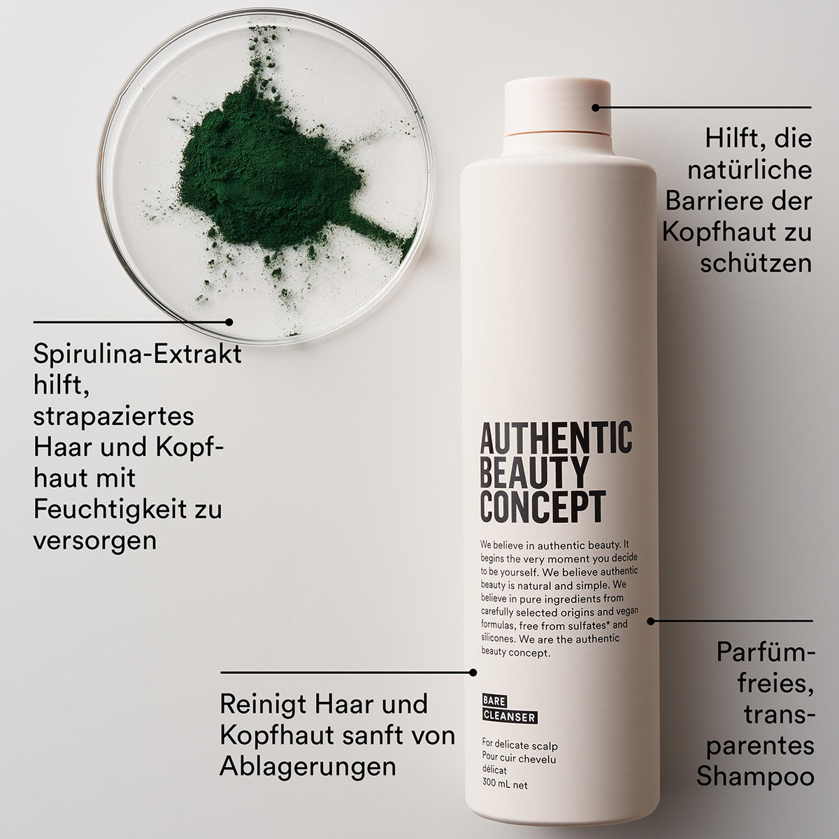 Authentic Beauty Concept Bare Cleanser 300 ml - 4