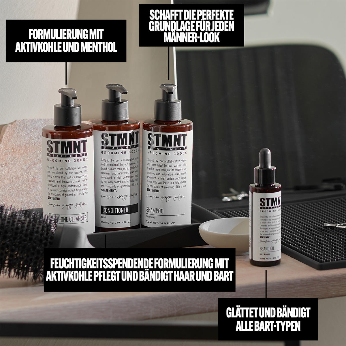 STMNT Hair & Body Cleansing Bar 125 g - 4