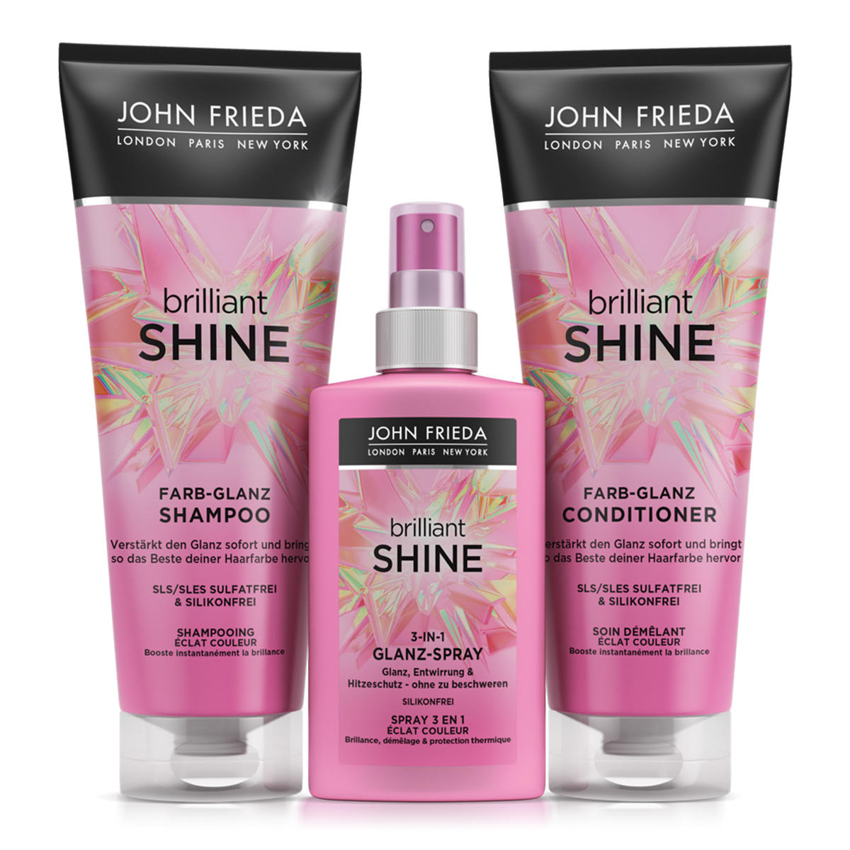 JOHN FRIEDA Brilliant Shine Shampooing Couleur Brillance  - 4