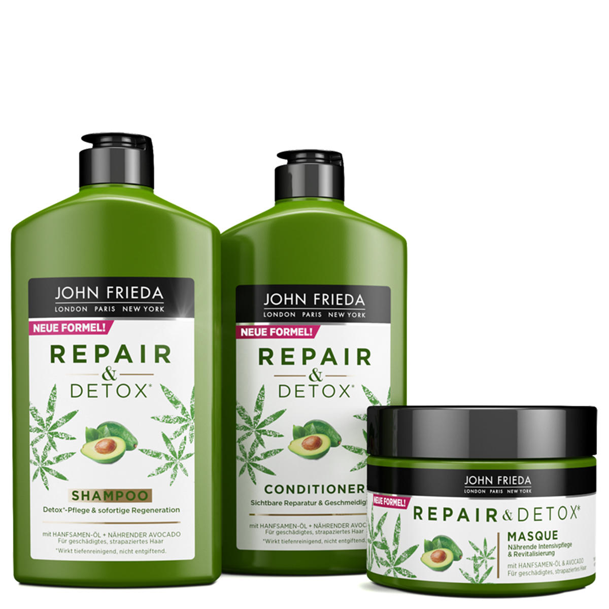 JOHN FRIEDA Deep Cleanse & Repair  Champú 250 ml - 4