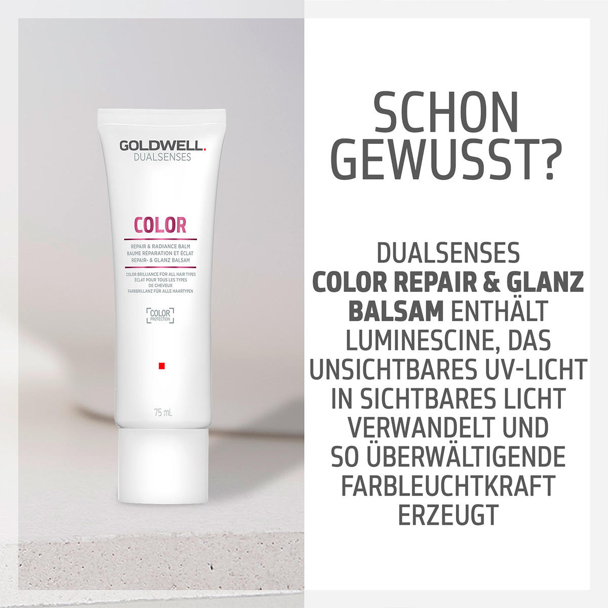 Goldwell Dualsenses Color Repair & Radiance Balm 75 ml - 4