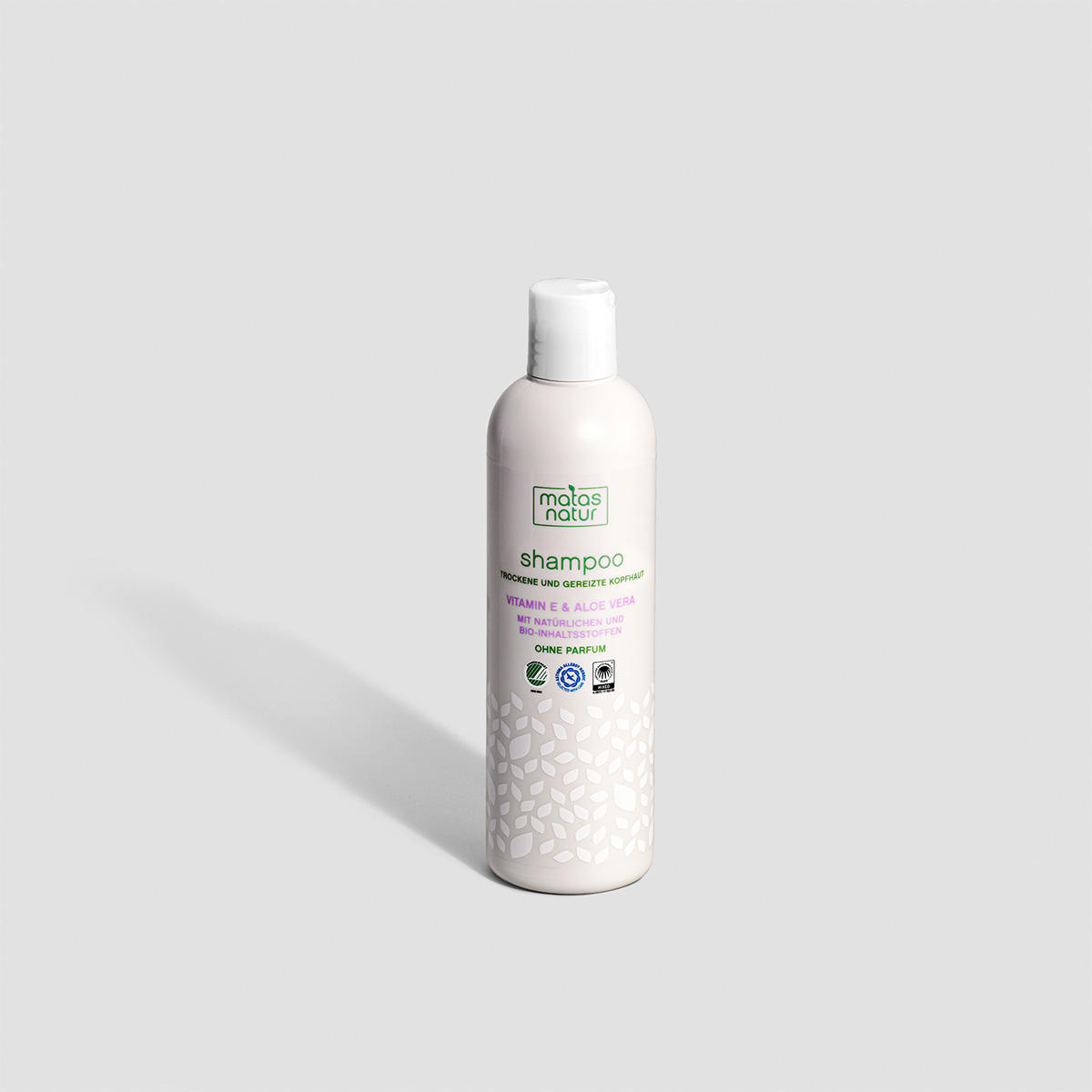 MATAS Natur Shampoo für trockene und gereizte Kopfhaut mit Bio-Aloe Vera und Vitamin E 400 ml - 4