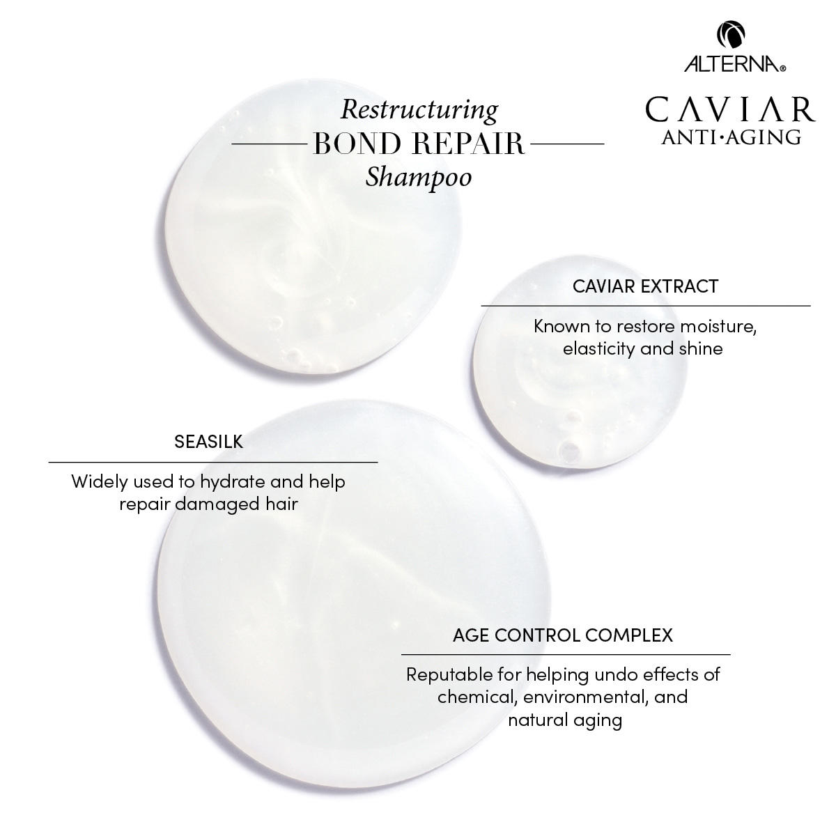 Alterna Caviar Anti-Aging Restructuring Bond Repair Shampooing 250 ml - 4