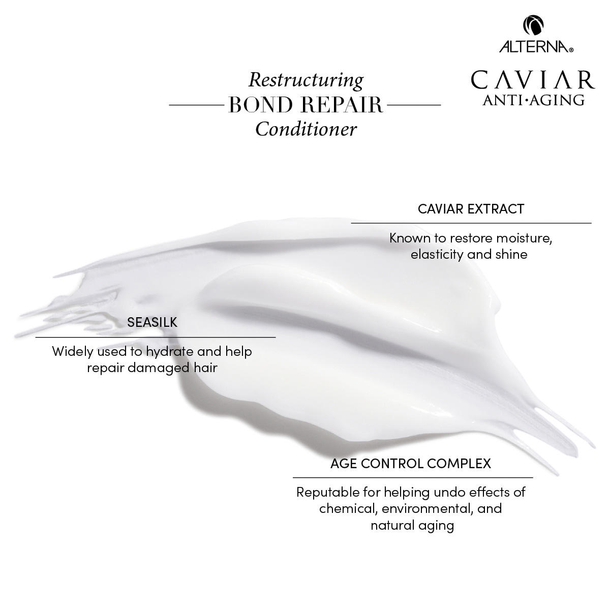 Alterna Caviar Anti-Aging Restructuring Bond Repair Condizionatore 250 ml - 4