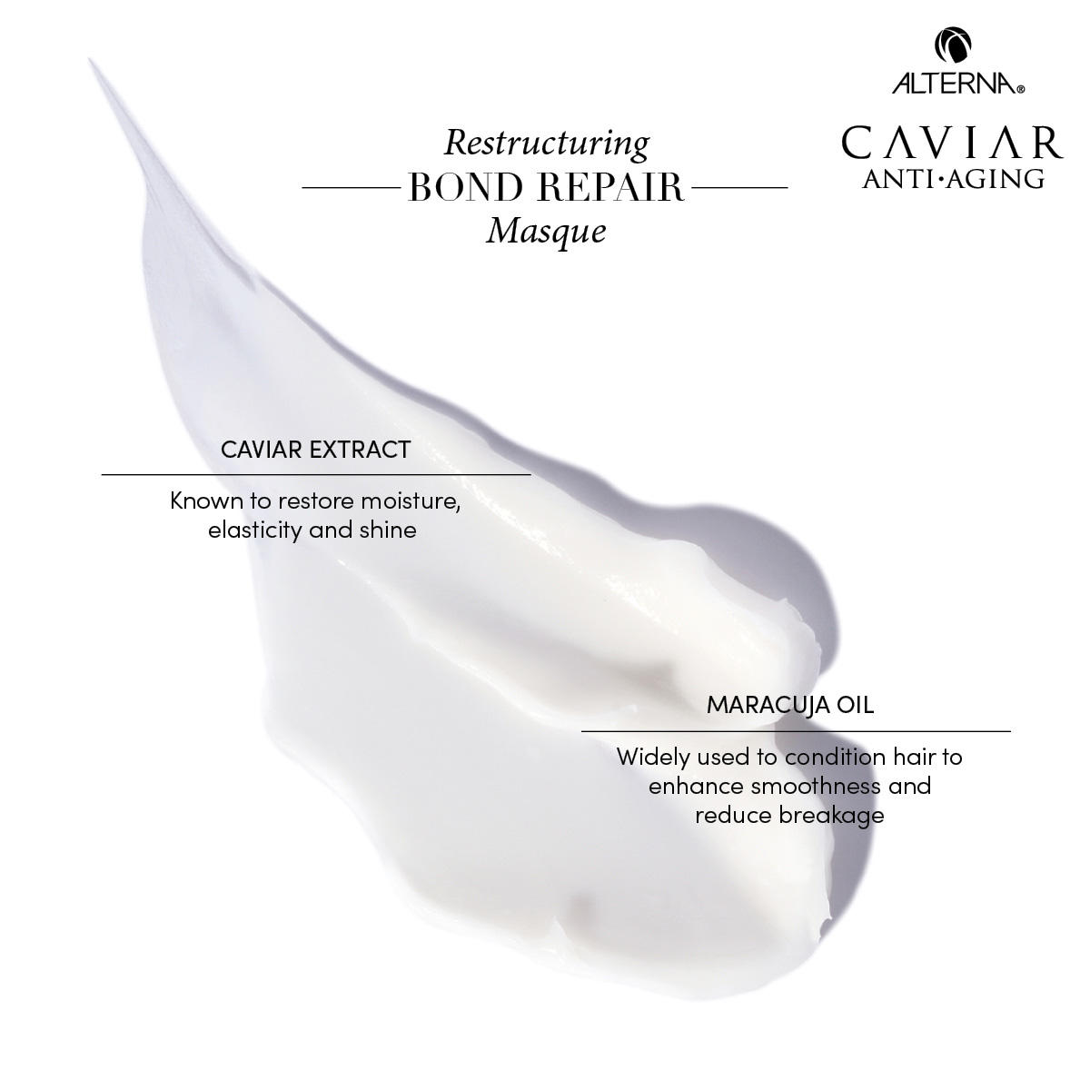 Alterna Caviar Anti-Aging Restructuring Bond Repair Masker 169 g - 4