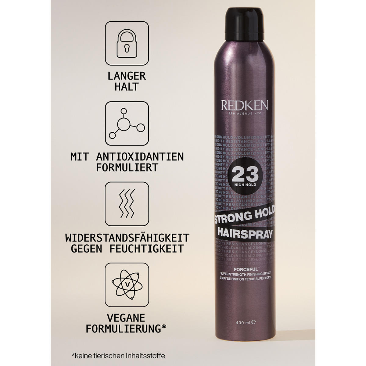 Redken hairspray Spray coiffant Strong Hold 400 ml - 4