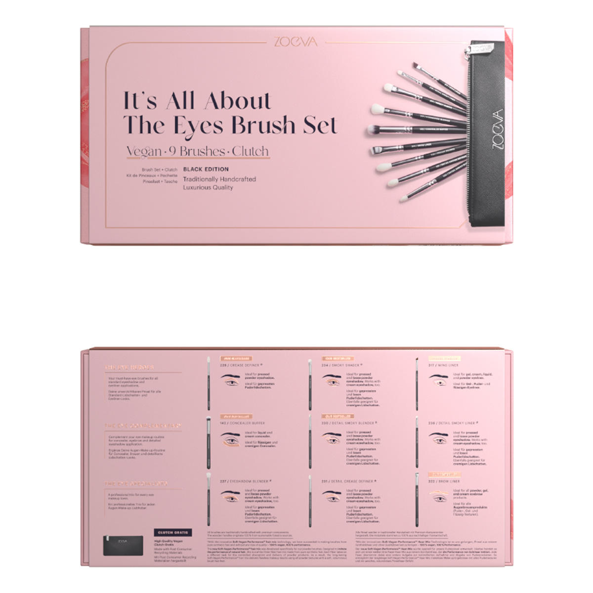 ZOEVA IT´S ALL ABOUT THE EYES BRUSH SET  - 4