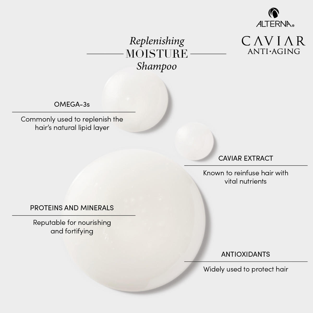 Alterna Caviar Anti-Aging Replenishing Moisture Shampoo 250 ml - 4