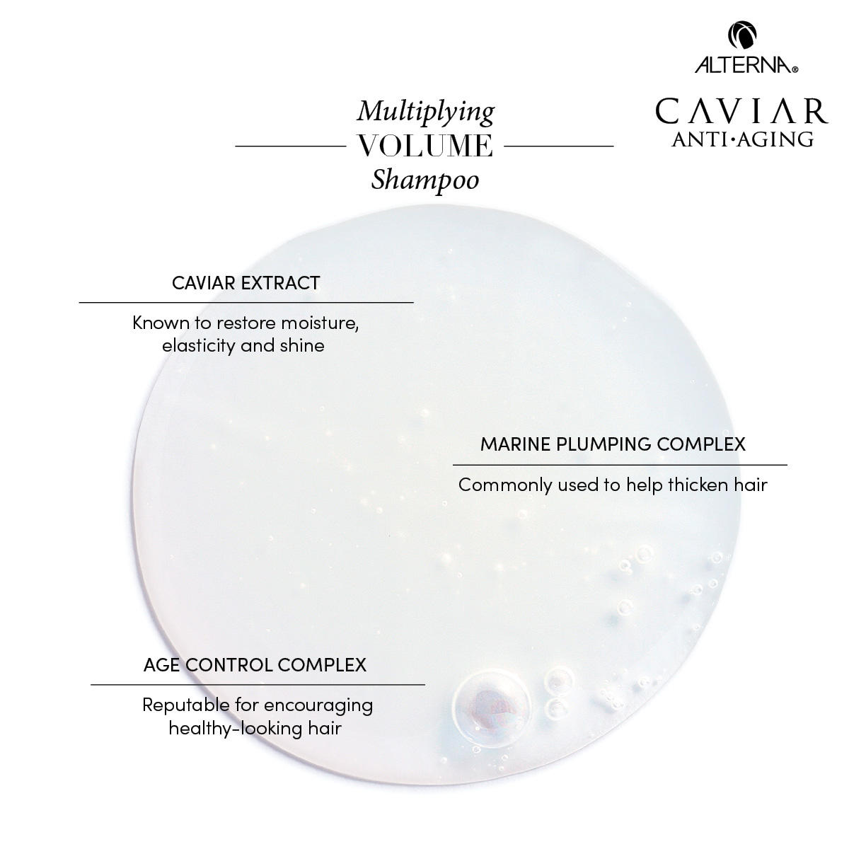 Alterna Caviar Anti-Aging Multiplying Volume Shampoo 250 ml - 4