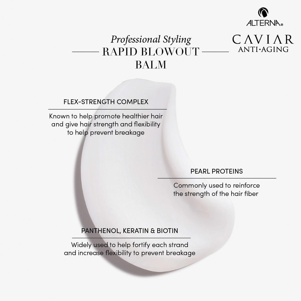 Alterna Caviar Anti-Aging Professional Styling Rapid Blowout Balm 147 ml - 4
