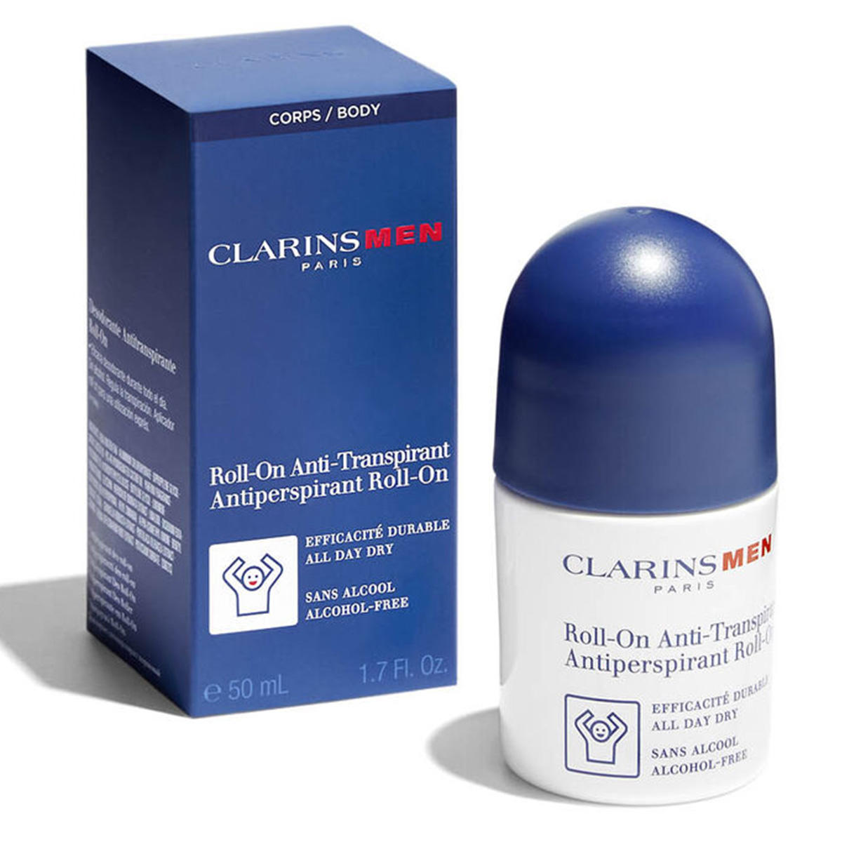 CLARINS ClarinsMen Antiperspirant Deo Roll-On 50 ml - 4