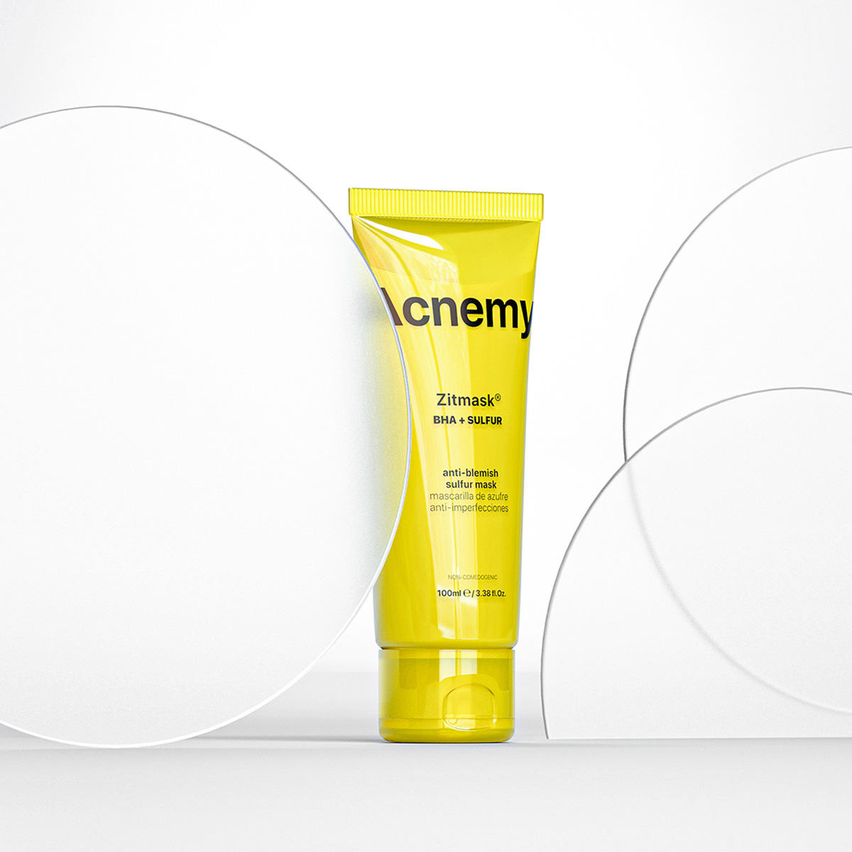 Acnemy Zitmask® anti-puistjesmasker met zwavel 100 ml - 4