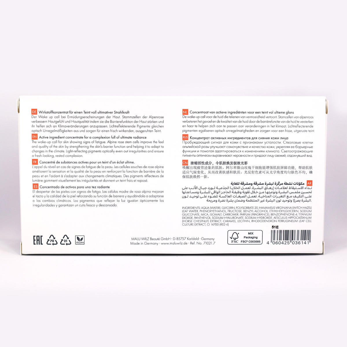 Malu Wilz Ultimate Glow Ampoule Set 7 x 2 ml - 4