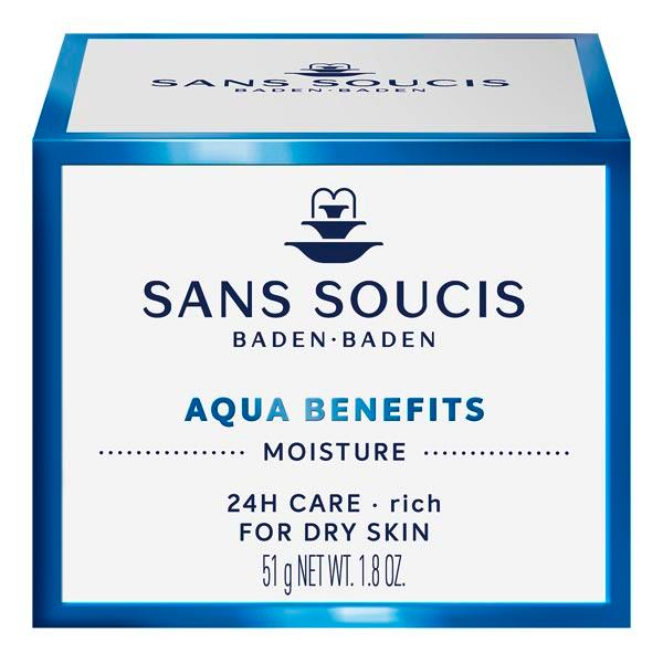 SANS SOUCIS AQUA BENEFITS Soins 24h/24 - riche 50 ml - 4