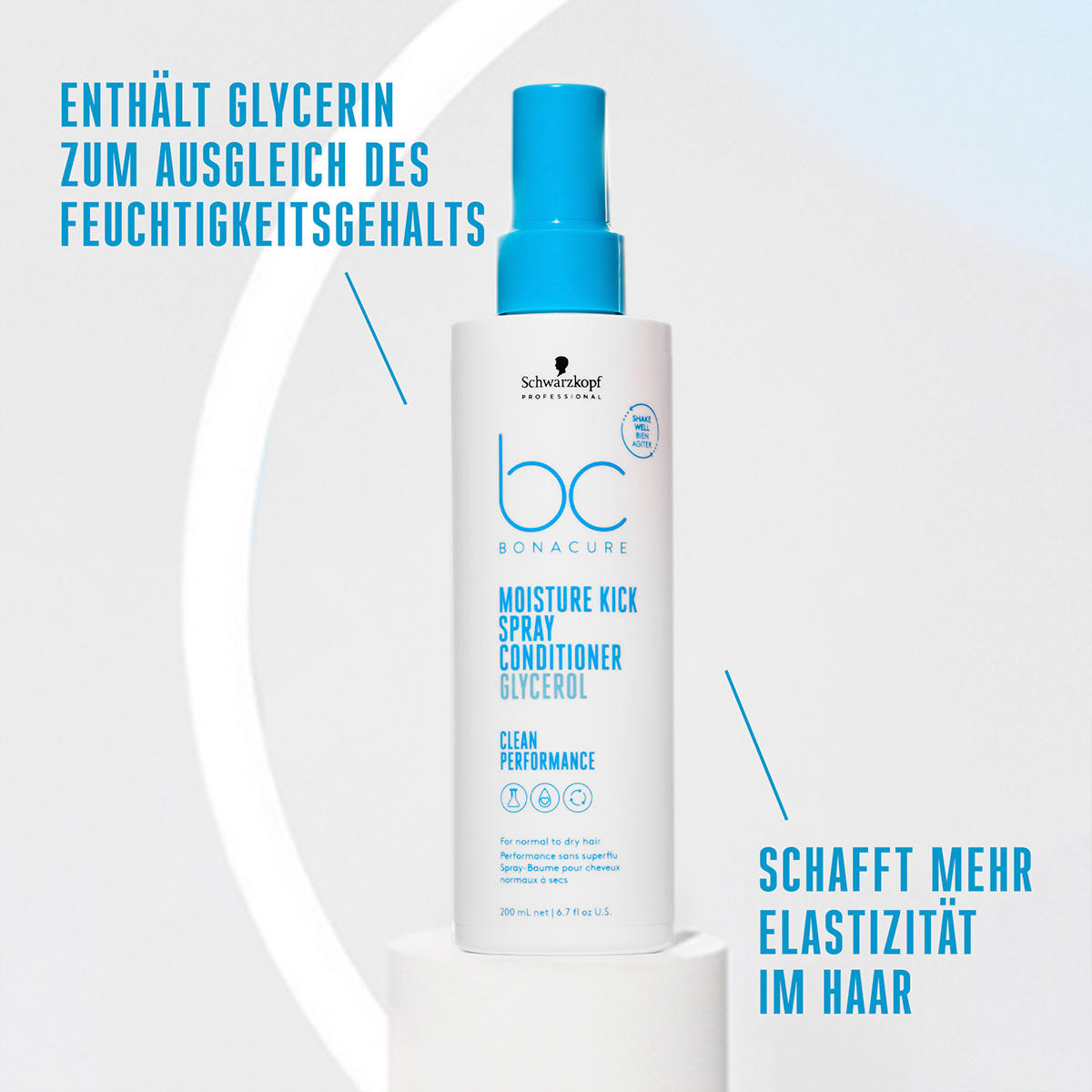 Schwarzkopf Professional BC Bonacure MOISTURE KICK Spray Conditioner 200 ml - 4