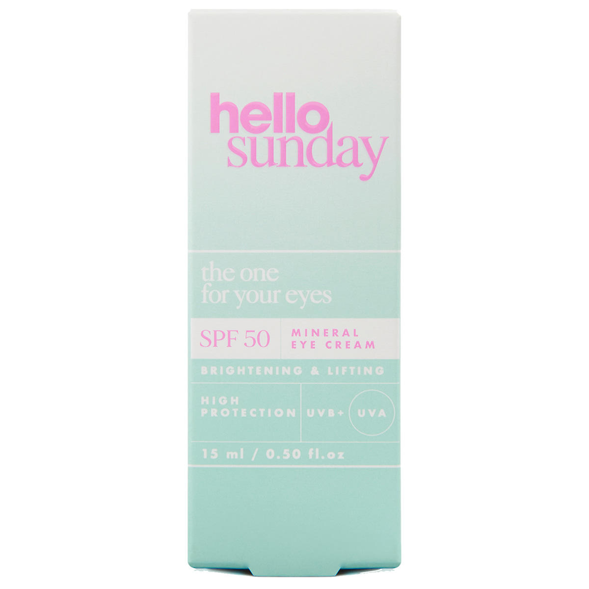 hello sunday the one for your eyes Mineral eye cream SPF 50 15 ml - 4