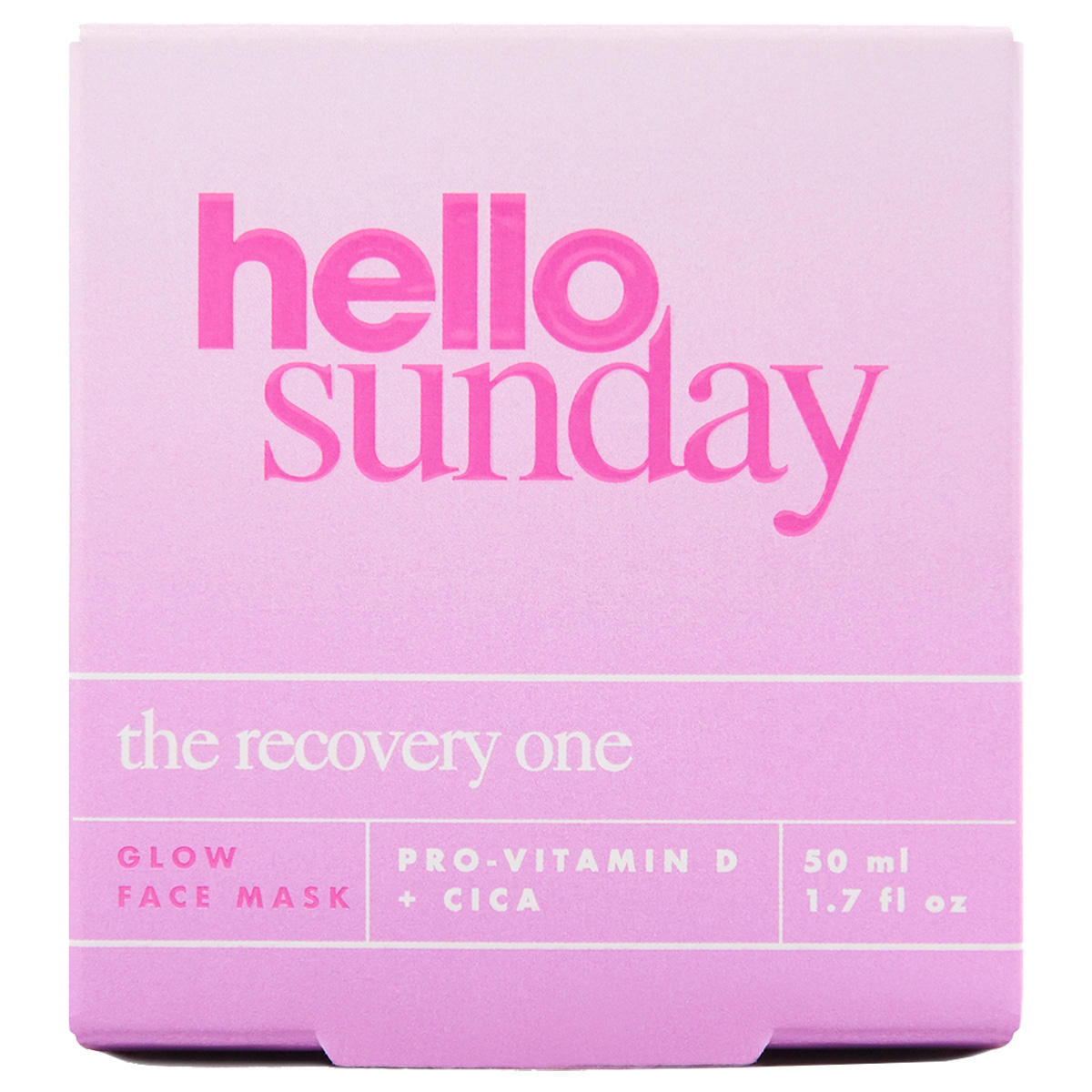 hello sunday the recovery one Glow face mask 50 ml - 4