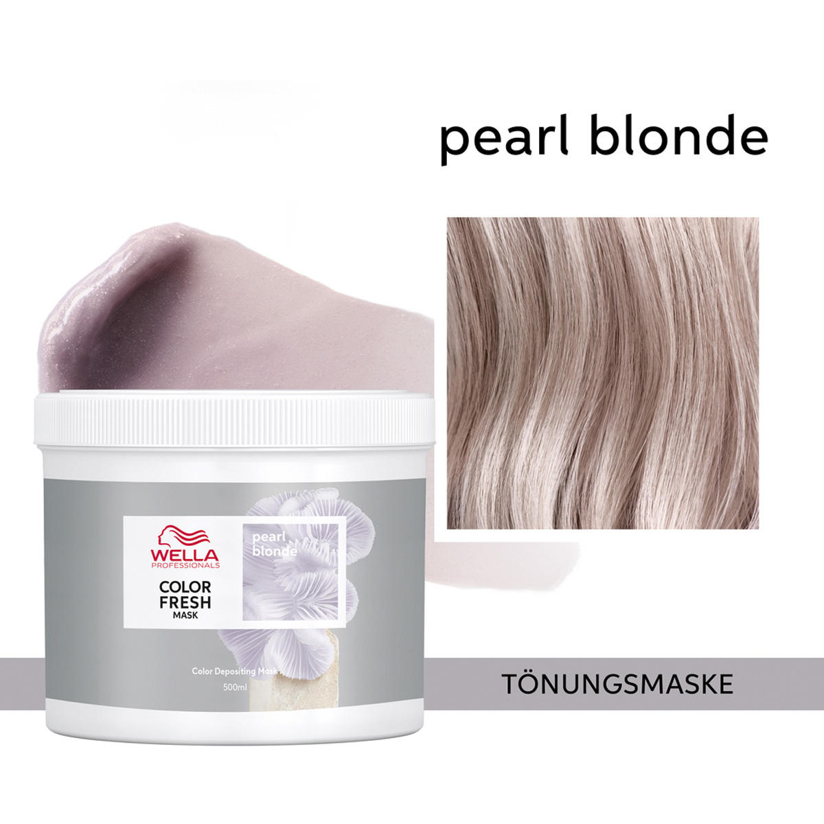 Wella Color Fresh Mask Pearl Blonde 500 ml - 4