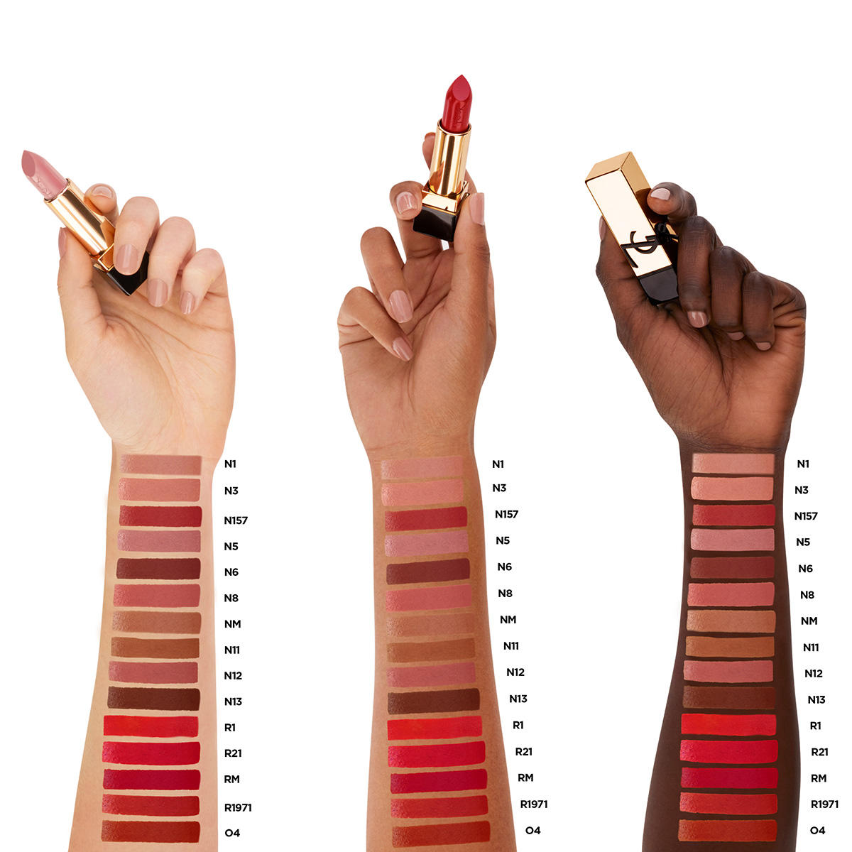 Yves Saint Laurent Rouge Pur Couture Lipstick R1 Le Rouge - 4