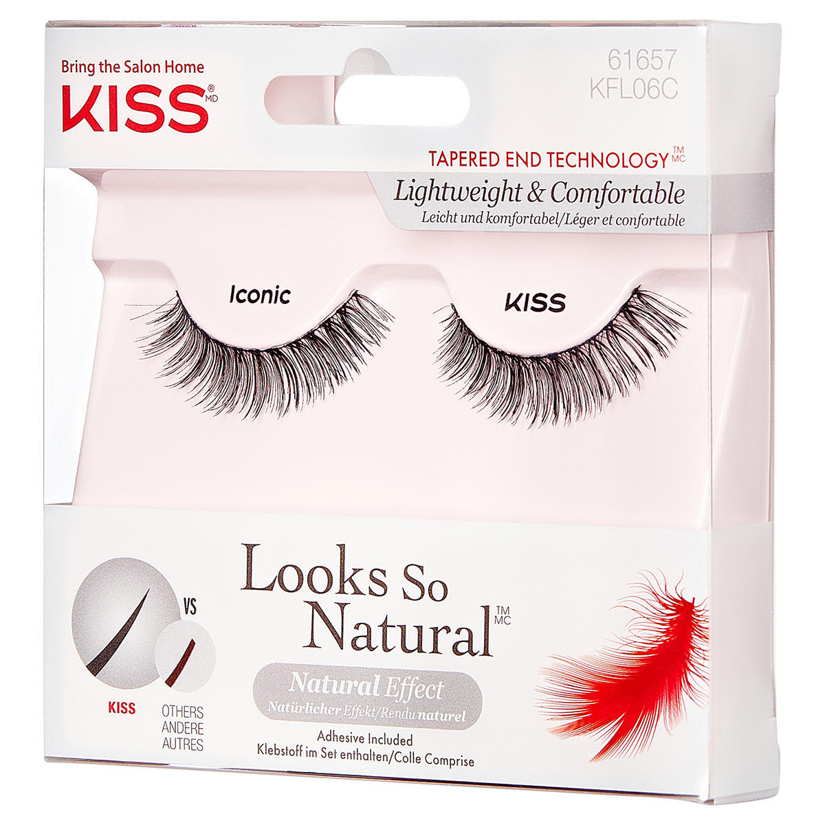 KISS Look So Natural Lashes Iconic  - 4